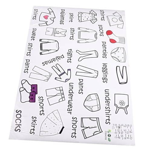 HONITANO Kleiderschrank Aufkleber PVC Selbstklebend Kleidung Klassifikation Label für Kommode und Wand Leicht Lesbar Einfach Anzubringen zur Übersichtlichen Kleiderorganisation HONITANO Kleiderschrank Aufkleber PVC Selbstklebend Kleidung Klassifikation Label für Kommode und Wand Leicht Lesbar Einfach Anzubringen zur Übersichtlichen Kleiderorganisation von HONITANO