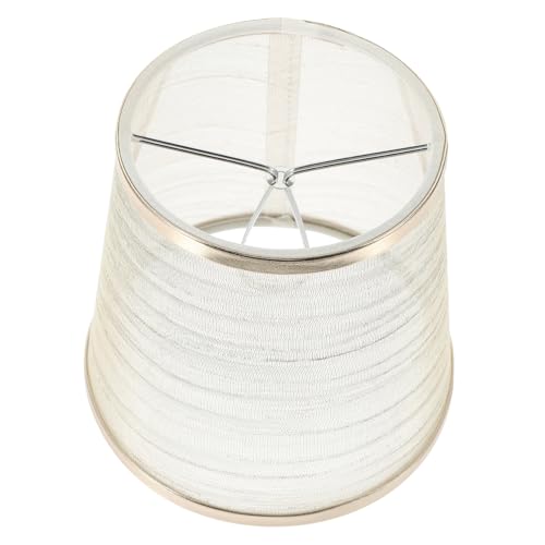 HONITANO Kleiner Retro Lampenschirm zum Aufstecken Stoff Lampenabdeckung in Gold Kompatibel mit Tisch Steh Pendelleuchten Dekoratives Lampenzubehör Schlichte Elegante Innenbeleuchtung HONITANO Kleiner Retro Lampenschirm zum Aufstecken Stoff Lampenabdeckung in Gold Kompatibel mit Tisch Steh Pendelleuchten Dekoratives Lampenzubehör Schlichte Elegante Innenbeleuchtung von HONITANO