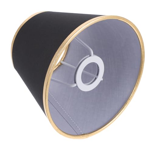 HONITANO Kreativer Stoff Lampenschirm mit Clip Goldgerandeter Lampenschirm für Wand Decken und Stehlampe Vielseitiger Lampenabdeckungsschutz Einfache Anwendung Warmes für Wohn und HONITANO Kreativer Stoff Lampenschirm mit Clip Goldgerandeter Lampenschirm für Wand Decken und Stehlampe Vielseitiger Lampenabdeckungsschutz Einfache Anwendung Warmes für Wohn und von HONITANO