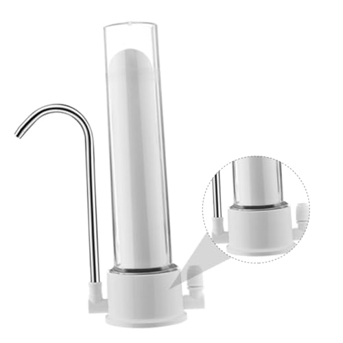 HONITANO Küchen Wasserhahnfilter mit Sichtbarem Gehäuse Langlebiges Kunststoff Metall Keramik Material Einfacher Umschalter für Gefiltertes Trinkwasser Kompatibel mit Meisten Armaturen für HONITANO Küchen Wasserhahnfilter mit Sichtbarem Gehäuse Langlebiges Kunststoff Metall Keramik Material Einfacher Umschalter für Gefiltertes Trinkwasser Kompatibel mit Meisten Armaturen für von HONITANO