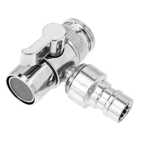 HONITANO Kupfer Waschmaschinen Wasserhahn Adapter Inlet Tube Connector Langlebig Robust für Waschmaschine Spültisch Küchenarmatur Rohrsystem von HONITANO