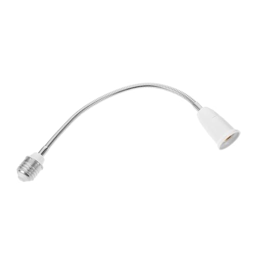 HONITANO Lampenfassung Verlängerung Flexibel mit Biegsamem Schlauch Langlebiger Glühbirnenhalter Adapter für Vielseitige Beleuchtung Einfach Installierbar und Anpassbar von HONITANO