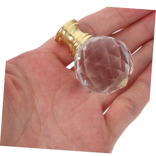 HONITANO Lampenknauf Dekorative Lampenschirm Kappe aus Klarem Robustem Glas Eleganter Lampenaufsatz für Tisch Stehlampen Einfach zu Montieren Stilvolles Wohnaccessoire HONITANO Lampenknauf Dekorative Lampenschirm Kappe aus Klarem Robustem Glas Eleganter Lampenaufsatz für Tisch Stehlampen Einfach zu Montieren Stilvolles Wohnaccessoire von HONITANO