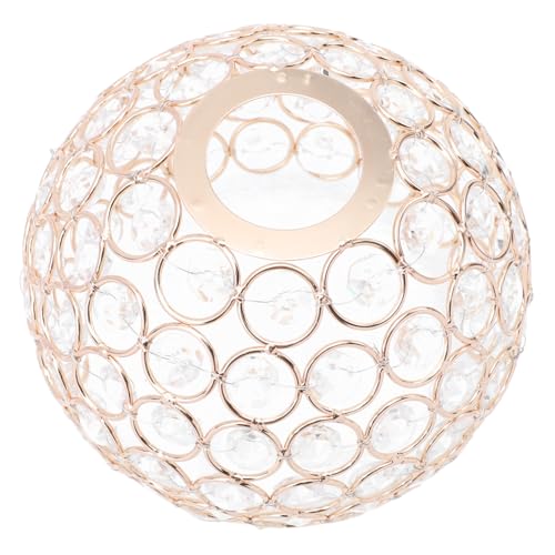 HONITANO Lampenschirm aus Eisenkunst Goldener Runder Lampenabdeckung für Deckenleuchte Wohnzimmer Schlafzimmer Moderne Wohnraumdeko HONITANO Lampenschirm aus Eisenkunst Goldener Runder Lampenabdeckung für Deckenleuchte Wohnzimmer Schlafzimmer Moderne Wohnraumdeko von HONITANO