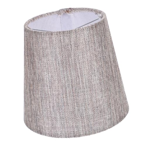 HONITANO Lampenschirm aus Grauem Leinenstoff Kleiner Lampenschirm für Steh und Nachttischlampen Lampenbezug Weiches Licht Einfache Montage Dekoration HONITANO Lampenschirm aus Grauem Leinenstoff Kleiner Lampenschirm für Steh und Nachttischlampen Lampenbezug Weiches Licht Einfache Montage Dekoration von HONITANO