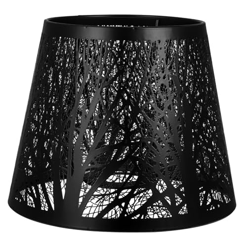 HONITANO Lampenschirm aus Schwarzem Eisen Langlebiger Kreativer Baum Licht Lampenschirm für Tisch Wand und Deckenlampen Praktisches Home Decor Einfache Montage HONITANO Lampenschirm aus Schwarzem Eisen Langlebiger Kreativer Baum Licht Lampenschirm für Tisch Wand und Deckenlampen Praktisches Home Decor Einfache Montage von HONITANO