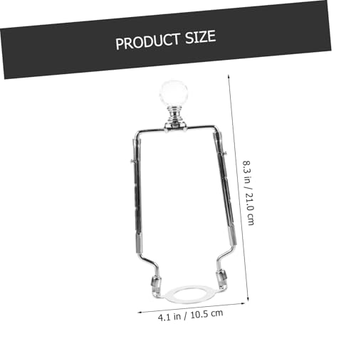 HONITANO Lampenschirmhalter Metall Langlebig Rostfrei Abnehmbar Einfach zu Montieren DIY Lampenharfe Lampenzubehör für Tisch Stehlampen Geeignet von HONITANO
