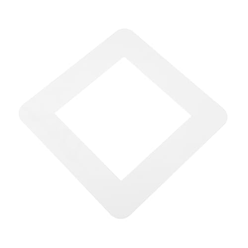 HONITANO Lichtschalter Abdeckung Weiß Einzelschalter Wandplatte Kratzfest Einfach Montage Abnehmbar Leicht Reinigbar für Unterputz Wandschutz Zuhause von HONITANO