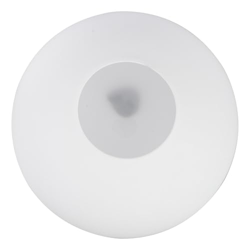 HONITANO Mattierter Glas Lampenschirm Kugelförmig Ø Sphärische Lichtabdeckung für Deckenlampen und Kronleuchter Staubschutz und Augenschonend Einfache Montage Weißes Opalglas von HONITANO