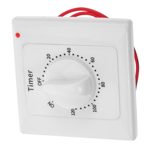HONITANO Mechanische Zeitschaltuhr Steckdose Timer Schalter für Innenbereich Einfache Bedienung Vielseitig Einsetzbar für Licht und Elektrische Geräte Energiesparende Zeitschaltuhr für von HONITANO