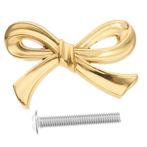 HONITANO Messing Bowknot Schubladenknopf Langlebig Sicher Einfache Montage Vielseitiger Möbelgriff für Schrank Kommode Schlafzimmer Dekoration HONITANO Messing Bowknot Schubladenknopf Langlebig Sicher Einfache Montage Vielseitiger Möbelgriff für Schrank Kommode Schlafzimmer Dekoration von HONITANO