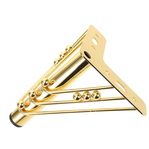 HONITANO Metall Möbelbeine Höhe Goldfarben Trapezförmige Möbelfüße für Sofa Schrank Tv und Couchtisch Stabile und Elegante Ersatzfüße aus Metall für Moderne Möbel von HONITANO