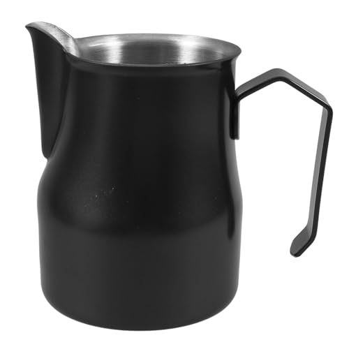 HONITANO Milchkännchen aus Edelstahl Präzisions ausgießer für Latte Art Cappuccino und Espresso Kompakter Milchaufschäumer Becher für Kaffeezubereitung HONITANO Milchkännchen aus Edelstahl Präzisions ausgießer für Latte Art Cappuccino und Espresso Kompakter Milchaufschäumer Becher für Kaffeezubereitung von HONITANO