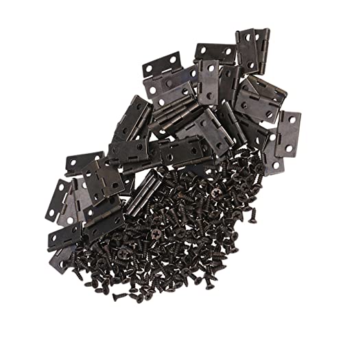 HONITANO Mini Runde Eck Metalllegierung Scharniere mit Schrauben für Holz Schmuckboxen Langlebige Vintage Klappscharniere Zubehör für DIY Schränke und Truhen HONITANO Mini Runde Eck Metalllegierung Scharniere mit Schrauben für Holz Schmuckboxen Langlebige Vintage Klappscharniere Zubehör für DIY Schränke und Truhen von HONITANO