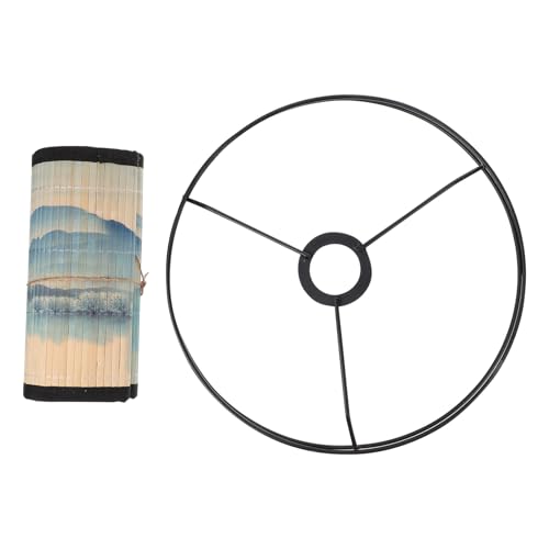 HONITANO Moderner Faltbarer Lampenschirm aus Langlebigem Material Lichtweichend Passend für Wand Deckenlampen Dekorative Leuchte für Wohnraum und Büro von HONITANO