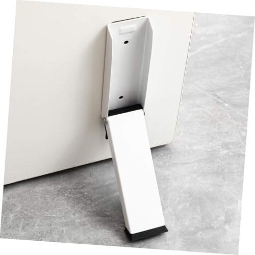 HONITANO Nagelfreier Kick Down Türstopper mit Klappbarem Fuß Edelstahl Platzsparend für Innen und Außentüren Moderner Türhalter und Türschlagschutz Einfache Bedienung ohne Biegen von HONITANO