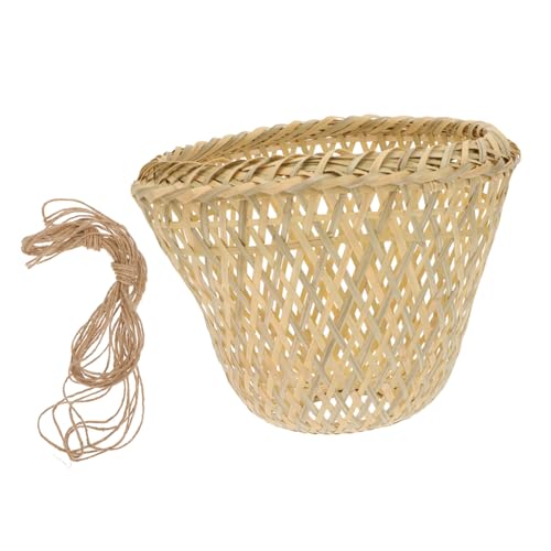 HONITANO Natürlicher Lampenschirm Hängelampe Vintage Webmuster Dekorativer Lampenschirm mit Juteschnur DIY für Wohnzimmer Schlafzimmer Warme Atmosphäre HONITANO Natürlicher Lampenschirm Hängelampe Vintage Webmuster Dekorativer Lampenschirm mit Juteschnur DIY für Wohnzimmer Schlafzimmer Warme Atmosphäre von HONITANO