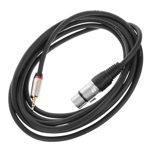 HONITANO Pin Mini Xlr Kabel Trs zu Mini Xlr Female Audio Adapter Langlebiges und Tragbares Audiokabel für Mikrofone und Sound von HONITANO