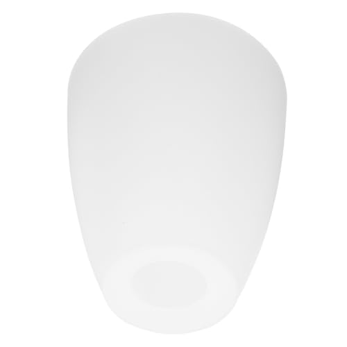 HONITANO Plastik lampenschirm Flacher Kopf Lochmaß Fassung Weiß Einfach Dekorativ Langlebig Ersatz für Schlafzimmer Wohnzimmer Kinderzimmer von HONITANO