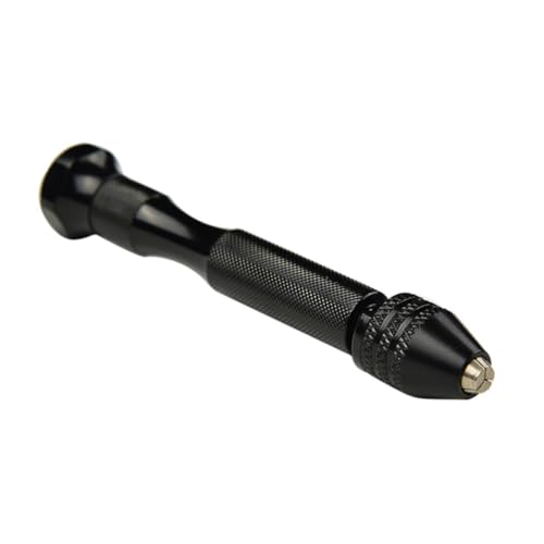 HONITANO Präziser Schwarzer Mini Handbohrer mit Einstellbarem Spannfutter für Modellbau Holz Vielseitig für Schmuck Kunststoff Walnuss und Bastelarbeiten Geeignet HONITANO Präziser Schwarzer Mini Handbohrer mit Einstellbarem Spannfutter für Modellbau Holz Vielseitig für Schmuck Kunststoff Walnuss und Bastelarbeiten Geeignet von HONITANO
