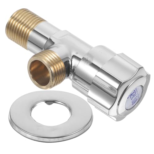 HONITANO Praktischer Winkel Küchenventil aus Langlebigem Messing Dicht Schließend und Leicht Geeignet für Wasserhahn Durchlauferhitzer und Badezimmer Kupferzahn Triangular Shut Off Valve HONITANO Praktischer Winkel Küchenventil aus Langlebigem Messing Dicht Schließend und Leicht Geeignet für Wasserhahn Durchlauferhitzer und Badezimmer Kupferzahn Triangular Shut Off Valve von HONITANO