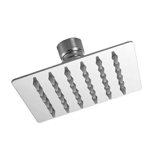 HONITANO Quadratischer Edelstahl Duschkopf Ultra Dünn mit Hochdruck Wasserfallfunktion Hitzebeständiger Silikonauslass Rostfrei Modernes Design für Wand und Deckenmontage HONITANO Quadratischer Edelstahl Duschkopf Ultra Dünn mit Hochdruck Wasserfallfunktion Hitzebeständiger Silikonauslass Rostfrei Modernes Design für Wand und Deckenmontage von HONITANO