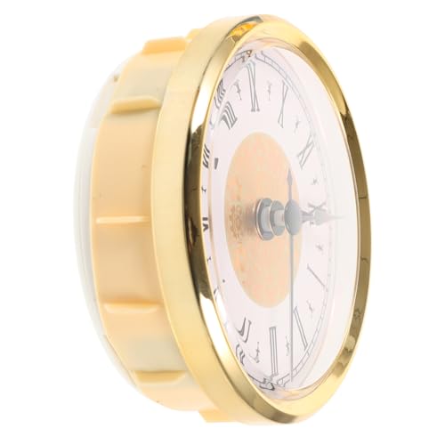HONITANO Quartz Uhrwerk Rundes Vintage Uhrwerk mit Goldfarbenem und Schwarzen Römischen Ziffern für DIY Uhren Ersatz für Wanduhr Langlebig Vielseitig für Zuhause und Büro HONITANO Quartz Uhrwerk Rundes Vintage Uhrwerk mit Goldfarbenem und Schwarzen Römischen Ziffern für DIY Uhren Ersatz für Wanduhr Langlebig Vielseitig für Zuhause und Büro von HONITANO