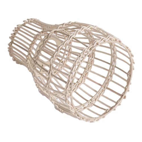 HONITANO Rattan Lampenschirm Geflochtene Deckenleuchte Vintage Lampenschirm Für Pendelleuchte Boho Stil Für Zuhause Büro HONITANO Rattan Lampenschirm Geflochtene Deckenleuchte Vintage Lampenschirm Für Pendelleuchte Boho Stil Für Zuhause Büro von HONITANO