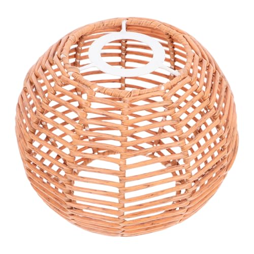 HONITANO Retro Deckenlampenschirm Rattan Rustikal Gewebte Pendelleuchte Vintage Kronleuchter Abdeckung Strapazierfähig Langlebig Einfach zu befestigen für Restaurant Bereich HONITANO Retro Deckenlampenschirm Rattan Rustikal Gewebte Pendelleuchte Vintage Kronleuchter Abdeckung Strapazierfähig Langlebig Einfach zu befestigen für Restaurant Bereich von HONITANO