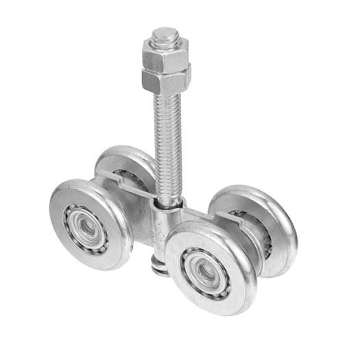 HONITANO Robuste Stahl Schiebetürrolle Tragkraft Stabile Laufschiene Schiebetor Umlenkrolle Installieren für Industrietore und Transportlösungen von HONITANO