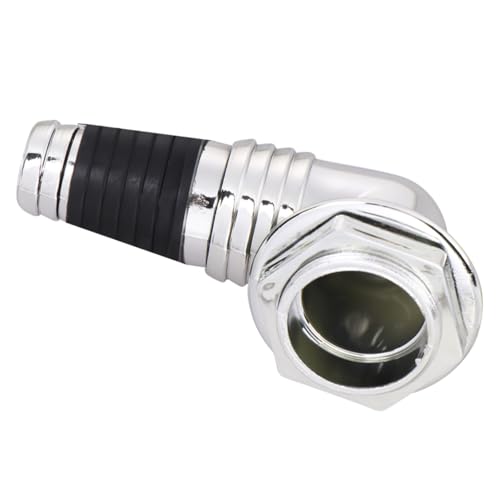 HONITANO Robuster Bodenablauf Adapter mit Überlaufabdeckung Drehbarer für Waschmaschine und Waschbecken Kompatibel Einfache Montage Langlebiges Material Silberfarben HONITANO Robuster Bodenablauf Adapter mit Überlaufabdeckung Drehbarer für Waschmaschine und Waschbecken Kompatibel Einfache Montage Langlebiges Material Silberfarben von HONITANO