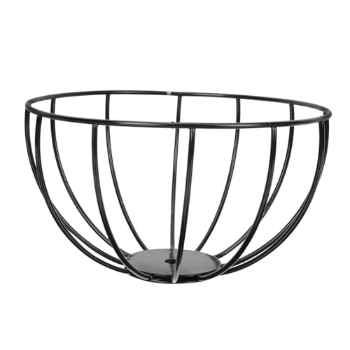 HONITANO Schwarzer Lampenschirmhalter aus Hochwertigem Runder Lampenschirm für DIY Tisch Pendelleuchte Langlebiger Dekorativer Lampenschirm für Schlafzimmer Wohnzimmer und Bar HONITANO Schwarzer Lampenschirmhalter aus Hochwertigem Runder Lampenschirm für DIY Tisch Pendelleuchte Langlebiger Dekorativer Lampenschirm für Schlafzimmer Wohnzimmer und Bar von HONITANO