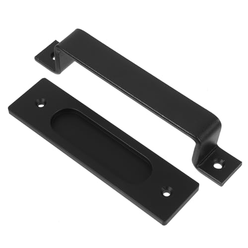 HONITANO Schwarzer Metall Schiebetürgriff für Schwere Scheunentore Robust und Langlebig Ergonomisch Gestaltet für Müheloses Ziehen und Schieben Minimalistisches Design für Garage und HONITANO Schwarzer Metall Schiebetürgriff für Schwere Scheunentore Robust und Langlebig Ergonomisch Gestaltet für Müheloses Ziehen und Schieben Minimalistisches Design für Garage und von HONITANO