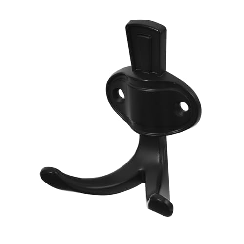 HONITANO Schwerlast Wandhaken Metall Doppelhaken für Mäntel Handtücher Hüte Taschen Platzsparend Langlebig Einfache Montage Modernes Design für Küche Badezimmer Flur von HONITANO