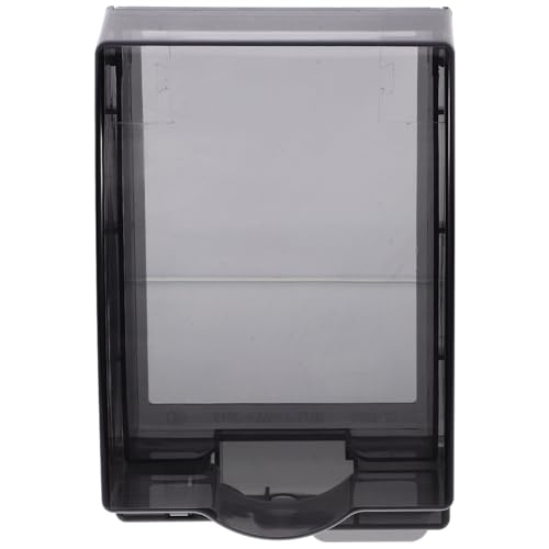 HONITANO Selbstklebende Steckdosenschutzabdeckung Erhöhte Elektrische Schutzbox für Küche Bad Wohnzimmer Stilvoll Einfach zu Reinigen Vielseitig Einsetzbar von HONITANO