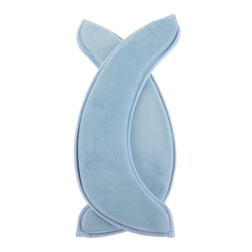 HONITANO Selbstklebender Toilettenpad Wc-sitzbezug Abdeckung Badezimmerzubehör Deckel Unterlage Gepolsterter Toilettensitz Pads Aufkleber Toilettensitzkissenbezug Toilettensitzpolster Blau von HONITANO