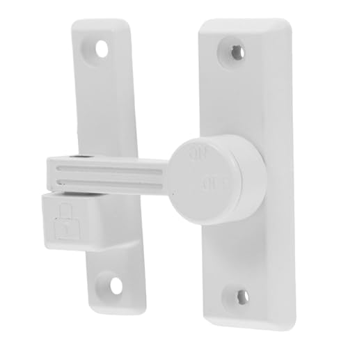 HONITANO Sicherheits Riegelschloss für Schiebetüren und Scheunentore Vielseitiges Türschloss mit Einfacher Montage Eleganter Weißer Türriegel Drehfunktion für Robuste Türsicherung HONITANO Sicherheits Riegelschloss für Schiebetüren und Scheunentore Vielseitiges Türschloss mit Einfacher Montage Eleganter Weißer Türriegel Drehfunktion für Robuste Türsicherung von HONITANO