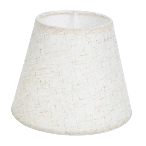 HONITANO Stoff Lampenschirm Tischlampe Lampenabdeckung aus PVC und Langlebig Dekorativ für Wohnzimmer Schlafzimmer und Stehlampen Geeignet von HONITANO