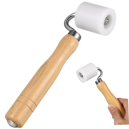 HONITANO Tapeten Andrückroller Nahtroller aus Pom und Holz Robustes DIY Tapezierwerkzeug für Vliestapeten Stoff und Folienmaterialien Verhindert Ablösen für Wanddekoration und HONITANO Tapeten Andrückroller Nahtroller aus Pom und Holz Robustes DIY Tapezierwerkzeug für Vliestapeten Stoff und Folienmaterialien Verhindert Ablösen für Wanddekoration und von HONITANO