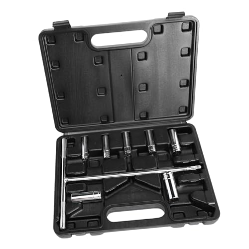 HONITANO Teiliges T Griff Steckschlüssel Set aus Veredeltem Vanadium Stahl Robuste Stecknuss Ratsche mit Rutschfestem Griff Widerstandsfähig und Rostfrei für Heimwerker Reparaturarbeiten HONITANO Teiliges T Griff Steckschlüssel Set aus Veredeltem Vanadium Stahl Robuste Stecknuss Ratsche mit Rutschfestem Griff Widerstandsfähig und Rostfrei für Heimwerker Reparaturarbeiten von HONITANO