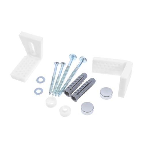 HONITANO Toilettensitz Schraubenset Ersatz Wc Befestigungsschrauben Schnellmontage für Zuhause und Gewerbe Einfache Installation Kompatibel mit Vielen Modellen von HONITANO