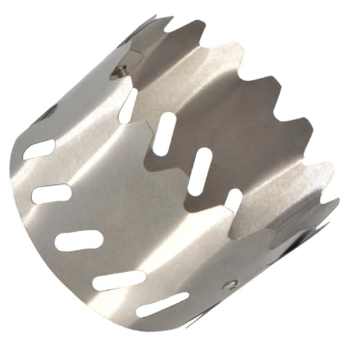 HONITANO Tragbarer Faltbarer Edelstahl Herdständer mit Windschutz für Outdoor Camping Picknick Praktischer Kompakter Gaskocher Halter für Grill und Wanderungen HONITANO Tragbarer Faltbarer Edelstahl Herdständer mit Windschutz für Outdoor Camping Picknick Praktischer Kompakter Gaskocher Halter für Grill und Wanderungen von HONITANO