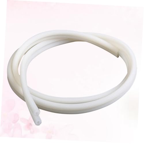 HONITANO Transparenter Silikon Dichtungsstreifen Durchmesser Flexibel für Aluminiumrahmen Fenster Türen Halbdurchsichtig Langlebig für Haus und Büro von HONITANO