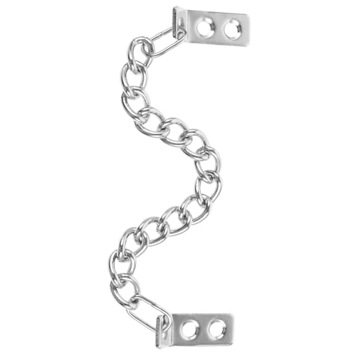 HONITANO Türkette aus Robustem Metall Einfache Montage Vielseitig für Schränke Holztüren und Vitrinen Praktische Diebstahlsicherung für Hotel Familie und Innentüren Langlebig und Sicher von HONITANO