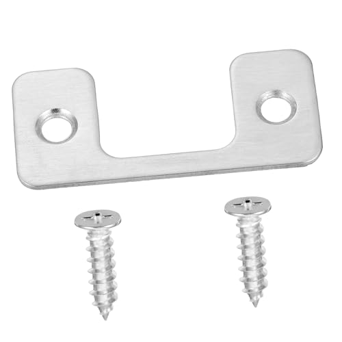 HONITANO Türschließblech aus Rostfreiem Stahl Langlebiger Türfangschutz Kompatibel Installieren Eleganter Metallglanz für Wohn und Geschäftstüren Robustes Türschloss Zubehör HONITANO Türschließblech aus Rostfreiem Stahl Langlebiger Türfangschutz Kompatibel Installieren Eleganter Metallglanz für Wohn und Geschäftstüren Robustes Türschloss Zubehör von HONITANO