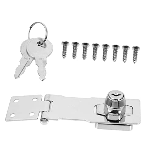 HONITANO Türschloss Riegel mit Schlüssel Möbel Schrankschloss Beidseitig Montierbar Inklusive Montagematerial Langlebiger Sicherheitsriegel für Haushaltstüren HONITANO Türschloss Riegel mit Schlüssel Möbel Schrankschloss Beidseitig Montierbar Inklusive Montagematerial Langlebiger Sicherheitsriegel für Haushaltstüren von HONITANO