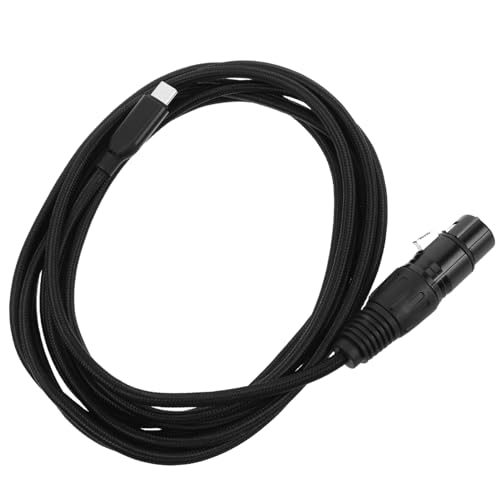 HONITANO Type C zu Xlr Kabel für Computer und Laptop Audioadapter für Mikrofonverbindungen Hohe Klangqualität Einfache Plug And Play Nutzung Langlebig und Zuverlässig von HONITANO