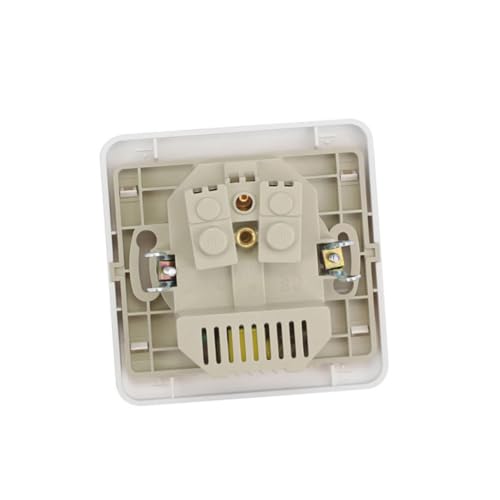 HONITANO USB Wandsteckdose mit Überspannungsschutz USB Ladeports Flache Bauweise Feuerfestes Material Einfache Installation Kompatibel mit Rück und Seitenverkabelung für Zuhause und Büro von HONITANO