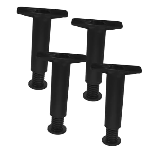 HONITANO Verstellbare Möbelbeine Höhenverstellbare Stützbeine mit Fußpolstern für Bett Sofa Schrank Dresser Robuste Bettrahmenstützen zur Stabilisierung und Bodenschutz HONITANO Verstellbare Möbelbeine Höhenverstellbare Stützbeine mit Fußpolstern für Bett Sofa Schrank Dresser Robuste Bettrahmenstützen zur Stabilisierung und Bodenschutz von HONITANO