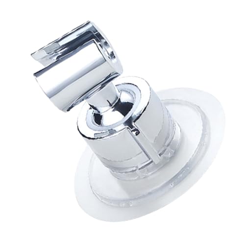 HONITANO Verstellbarer Duschkopfhalter aus Transparentem Wasserfester Handbrausehalter ohne Bohren Einstellbarer Wandhalter für Badezimmer Einfache Montage und Flexible Nutzung von HONITANO